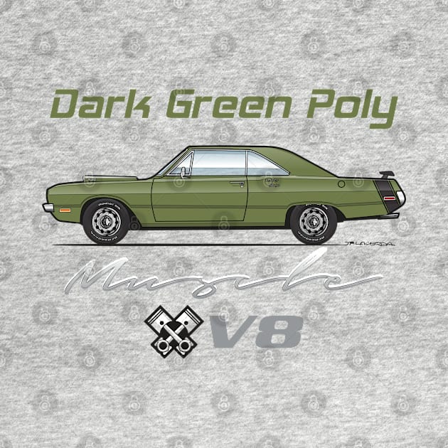 Dark Green Poly Muscle by JRCustoms44